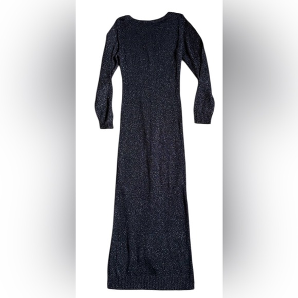 VENUS Black and Silver Knit Sweater - Picture 5 of 7